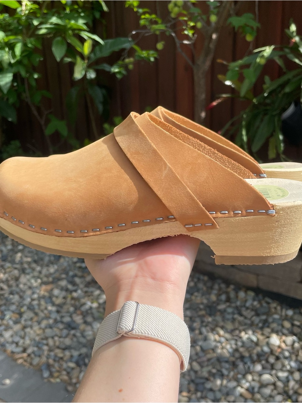 BNWT Dutch Clog Slip Ons
